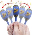 Mini Wooden Fiesta Maracas, 24 Pcs