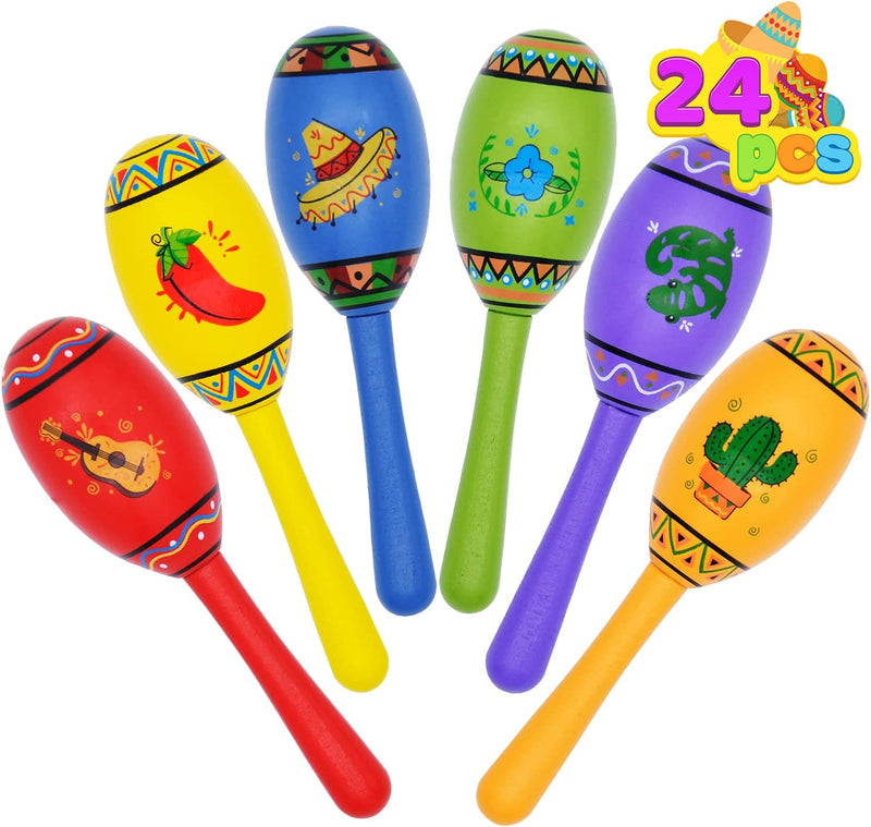 Lot de 2 maracas en Bois Colorés, instruments de percussion à Manivelle pour Adultes (instruments de Fête Rythmée).,A Lot de 2 maracas en Bois Colorés, instruments de percussion à Manivelle pour Adultes (instruments de Fête Rythmée).,A