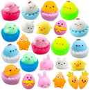 24Pcs Squishy Toys for Easter Party Favors