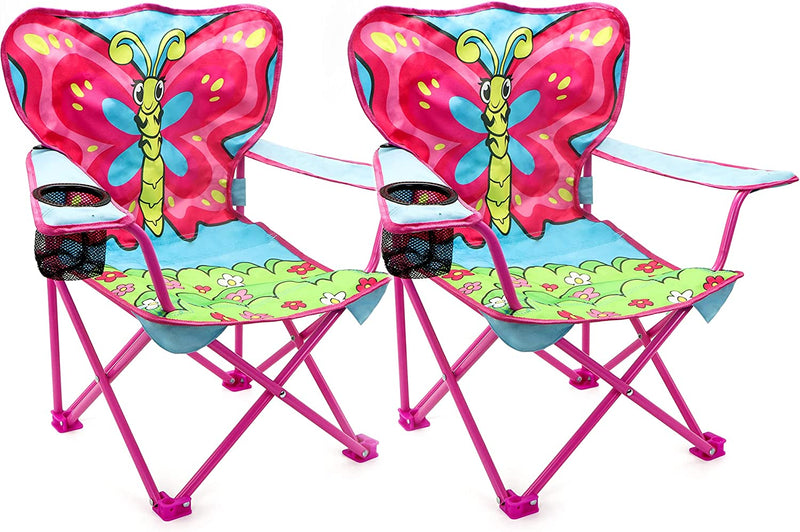 Outdoor Butterfly Picnic Chair for Kids, 2 Pcs