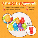 PLAY-ACT Counting and Sorting Bears Toy Set