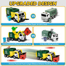 PLAY-ACT Large Garbage Truck Toy