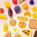 PLAY-ACT Plastic Play Food Toys , 50 Pcs