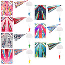28Pcs Paper Planes with Parachute Toy Set for Kids