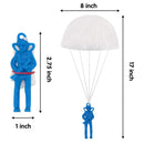 28Pcs Paper Planes with Parachute Toy Set for Kids