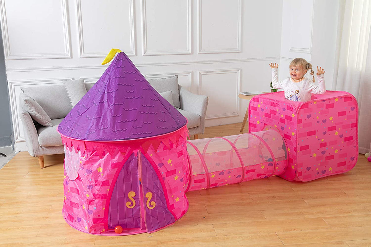 Princess tent with tunnel online