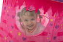 Pink Castle Repeated Pattern Tent with Tunnel and Playground Set