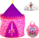 Pink Castle Tent with Crown