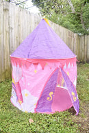 Pink Castle Tent with Crown