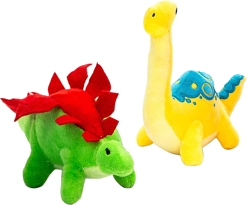 Play-act  Dinosaur Cave Plush Toys, 6 Pack