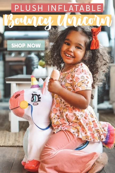 Bouncy unicorn toy discount
