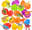48Pcs Animal Figures Prefilled Easter Eggs