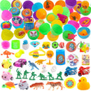 120Pcs Novelty Toys Prefilled Easter Eggs 2.2in
