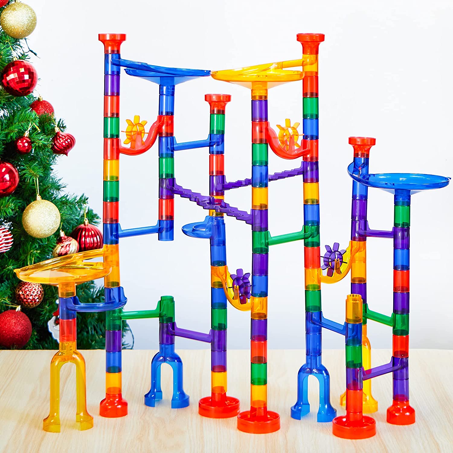 JOYIN Premium Marble Run Set, 150 Pcs
