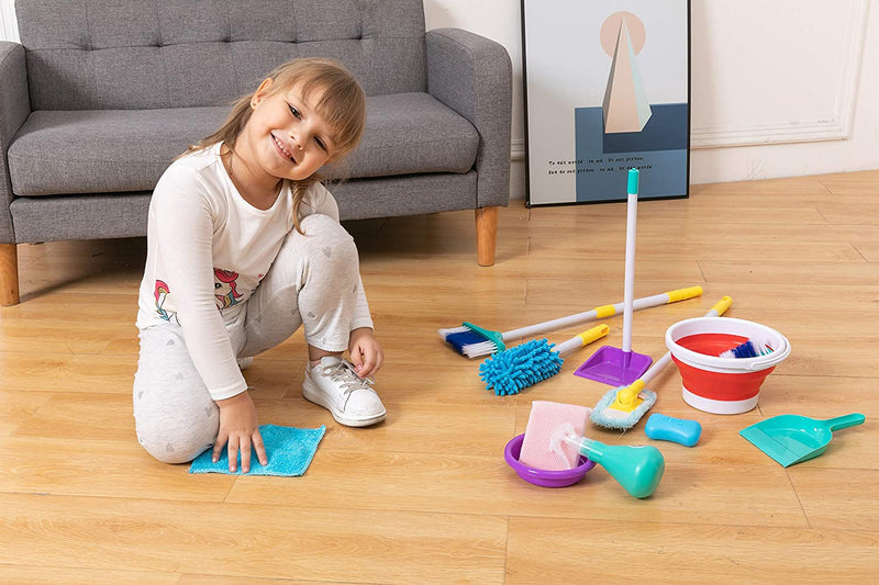 Pretend Play Housekeeping Cleaning Toy Set