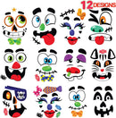 Pumpkin Decorating Stickers, 18 Pcs