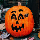 Pumpkin Decorating Stickers, 18 Pcs