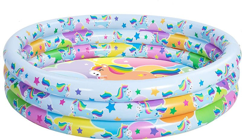 SLOOSH - 58in Unicorn w/ Cloud Inflatable Kiddie Pool