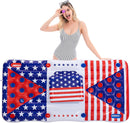 SLOOSH - American Flag Beer Pong Cooler Party Pool Float, 1 Pack