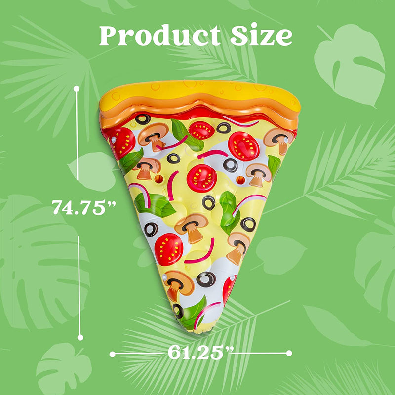 SLOOSH -  Giant Inflatable Pizza Slice Pool Float