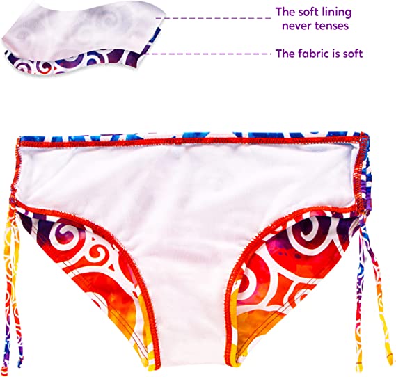SLOOSH - Girl's Tankini, 2-Piece Swimsuit (Swirl Tie-dye)