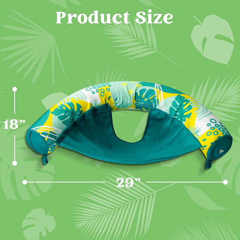 SLOOSH - Inflatable Floral Pool Noodle Chair with Seat, 3 Pack