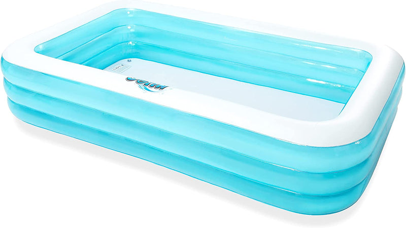 SLOOSH - Inflatable Transparent Blue Swim Center Pool