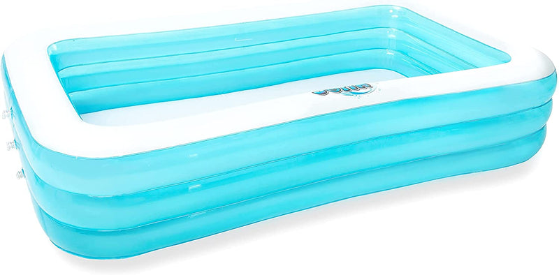 SLOOSH - Inflatable Transparent Blue Swim Center Pool