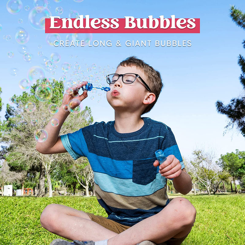 SLOOSH - Stars Bubble wand Set, 24 Pack