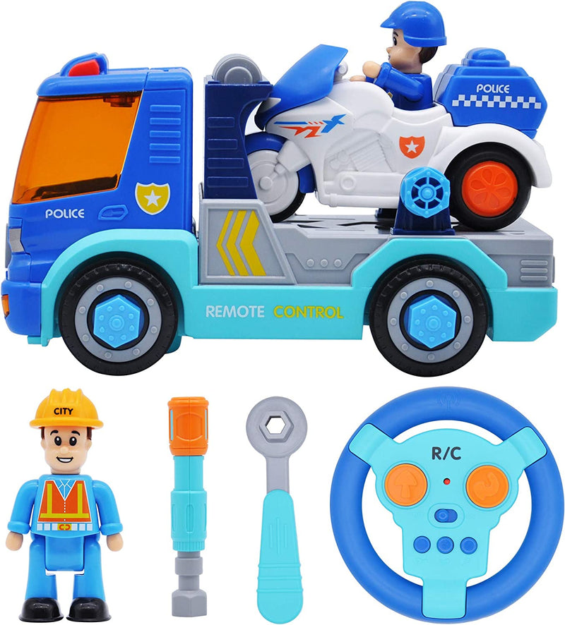 STEM Remote Control Police Truck