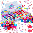 Self-Ink Stamps, 50 Pcs