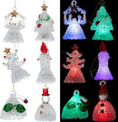 Christmas Glass Ornaments Tree Decorations