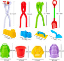 Snowball Maker Tools & Beach Sand Toys, 12 Pcs