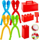 Snowball Makers & Castle Molds, 8 Pcs