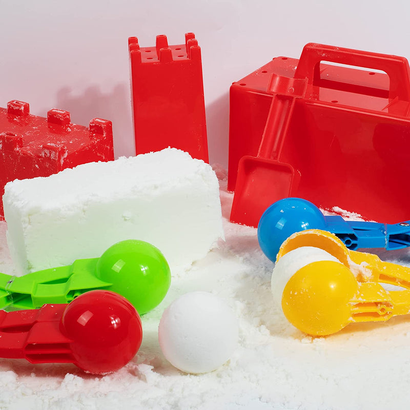 Snowball Makers & Castle Molds, 8 Pcs