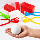 Snowball Makers & Castle Molds, 8 Pcs