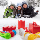 Snowball Makers & Castle Molds, 8 Pcs