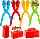 Snowball Makers & Castle Molds, 8 Pcs