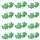 St. Patrick's Day Glitter Green Shamrock Eyeglasses