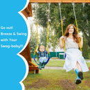 TURFEE - Blue Swing Seat, 2 Pack