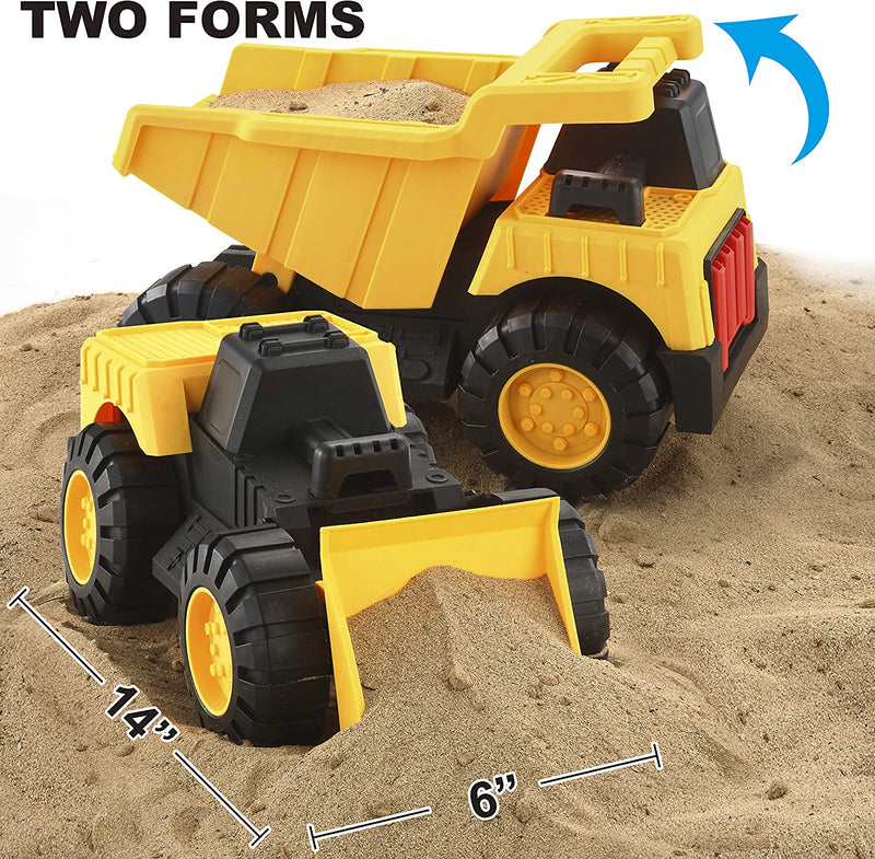 Take Apart Assemble Construction Truck Toy Set