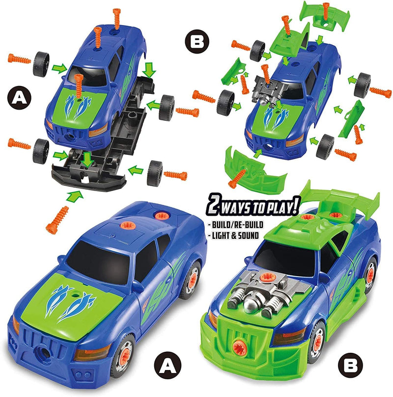 Take Apart Toy Racing Car