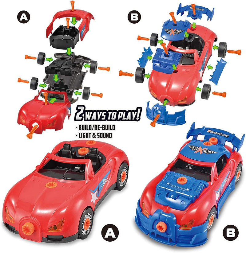 Take Apart Toy Racing Car