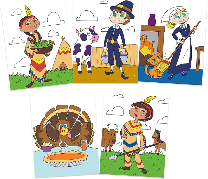 Thanksgiving Color Book