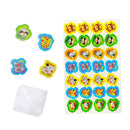 28Pcs Animal Make a Face with Valentines Day Cards for Kids-Classroom Exchange Gifts