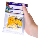 24Pcs Kids Valentines Cards with Dinosaur Building Blocks-Classroom Exchange Gifts