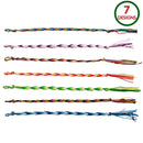 28Pcs Kids Valentines Cards With Cute Colorful Friendship Bracelets-Classroom Exchange Gifts
