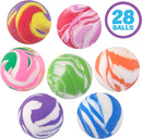 28Pcs Kids Valentines Cards with Magic Cards And Marble Balls-Classroom Exchange Gifts