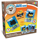 16Pcs Kids Valentines Cards With Pull Back Monster Truck-Classroom Exchange Gifts