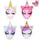 16Pcs Kids Valentines Cards with Unicorn Headbands-Classroom Exchange Gifts